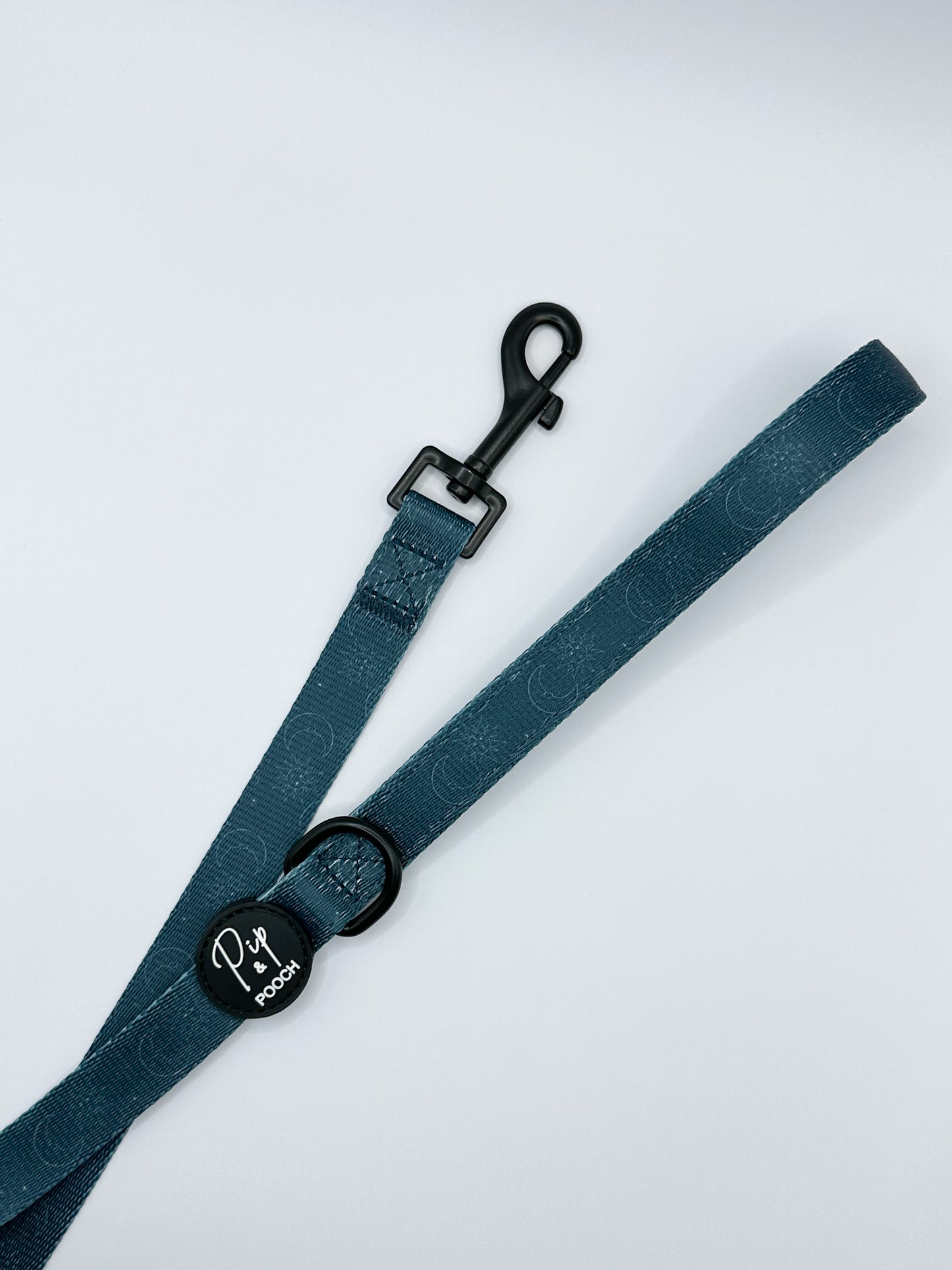 Dog Lead - Dark Teal Celestial