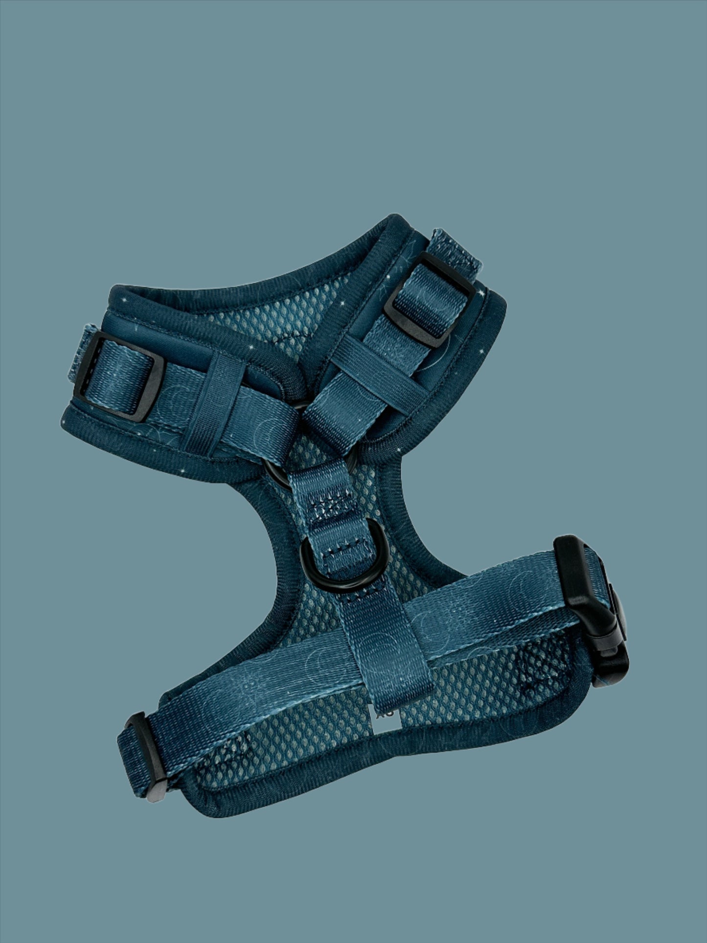 Adjustable Dog Harness - Celestial Dark Teal