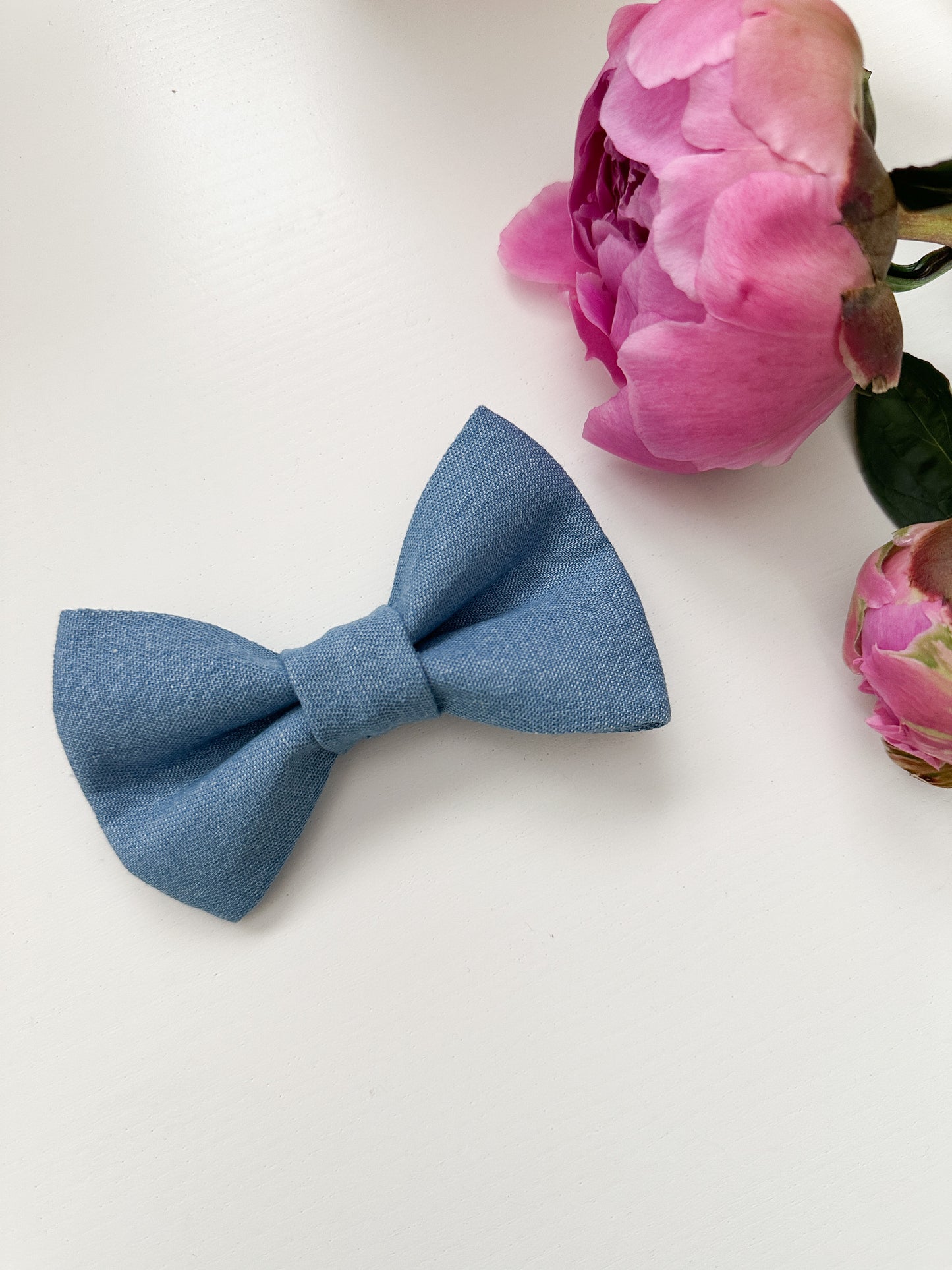 Dog Bow Tie - Denim