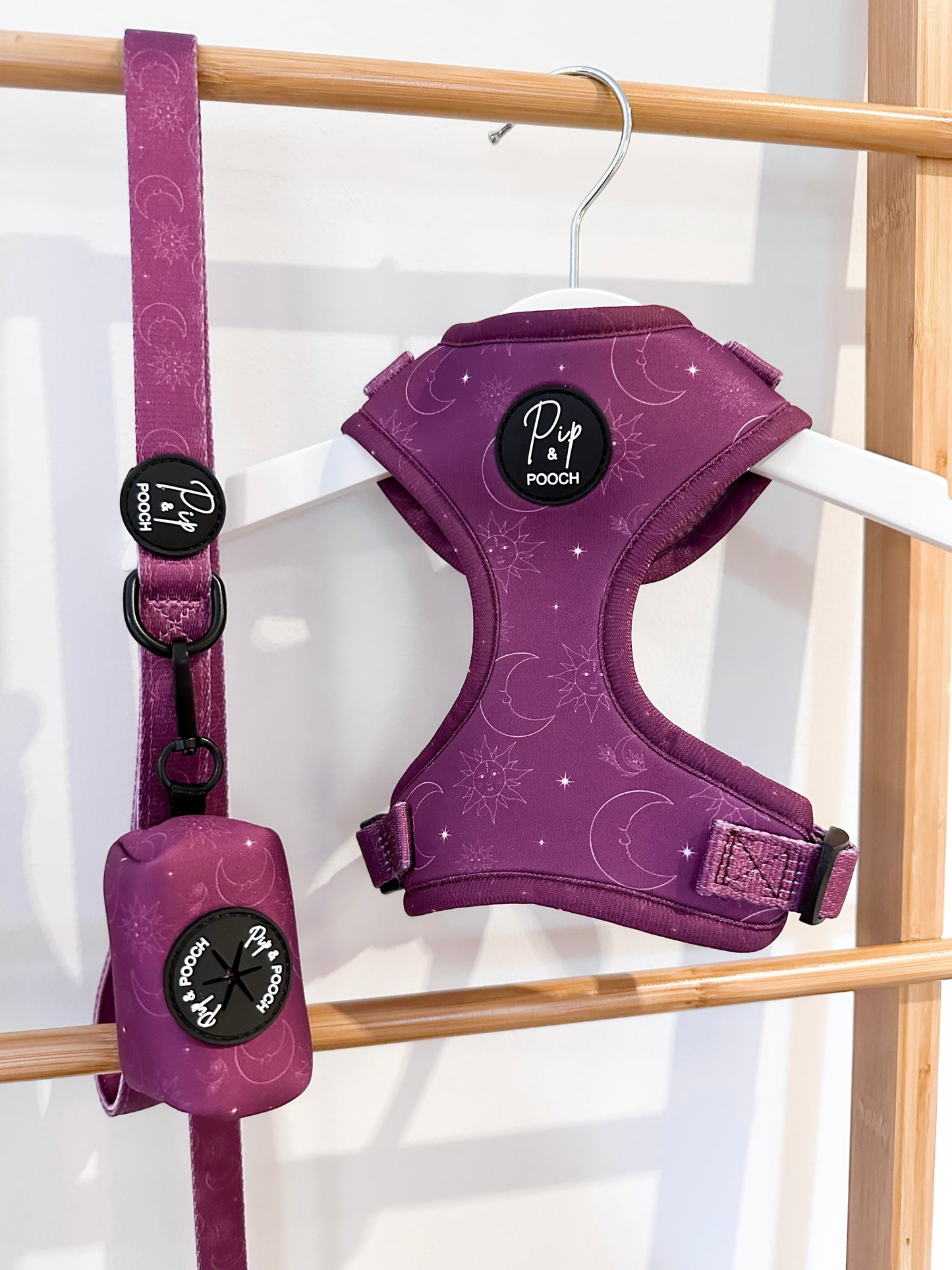 Dog Poo Bag Holder - Purple Celestial