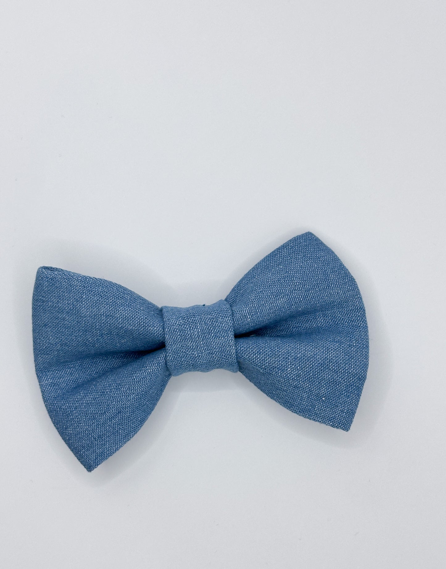 Dog Bow Tie - Denim